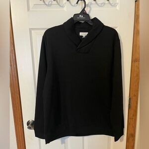 Men’s Black V-Neck Sweater Size 2XL
